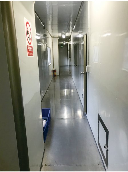万级无尘车间通道